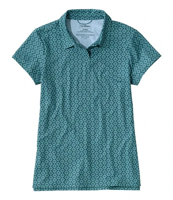 Women's Access Polo, Short-Sleeve Print