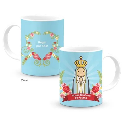 Caneca, Nossa Senhora de Fátima