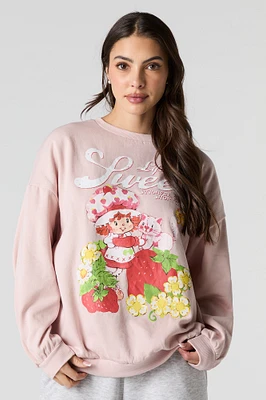 Strawberry Shortcake Graphic Fleece Sweatshirt