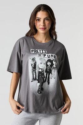 Bratz Punk Graphic Boyfriend T-Shirt