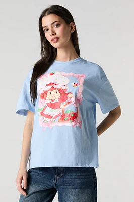 Strawberry Shortcake Graphic Boyfriend T-Shirt