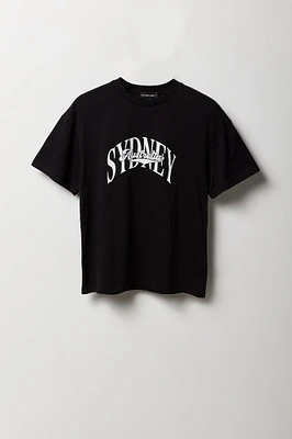 Sydney Australia Graphic Boyfriend T-Shirt