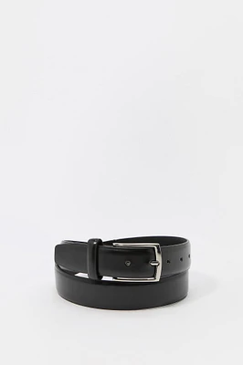 Faux Leather Dress Belt