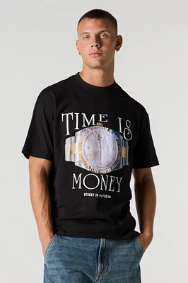 Time is Money Graphic T-Shirt