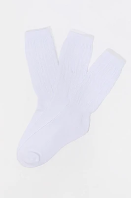 Slouchy Crew Socks (3 Pack)