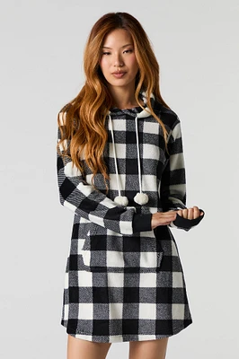 Womens Matching the Family Moosing Around Pajama Dress