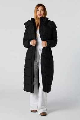 Longline Puffer Jacket