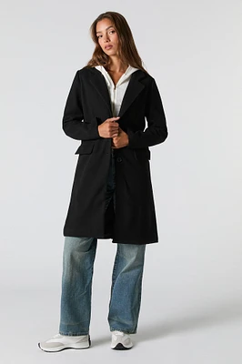 Collared Double Button Coat