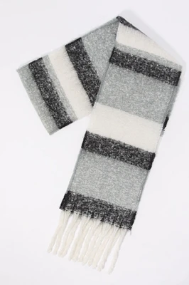 Patterned Knit Scarf