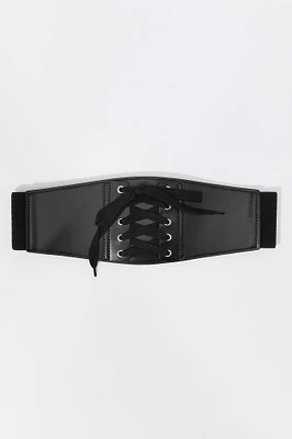 Corset Lace Up Waist Belt