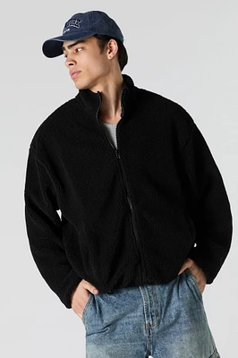 Sherpa Zip-Up Jacket