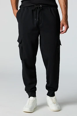 Fleece Zip Pocket Cargo Jogger