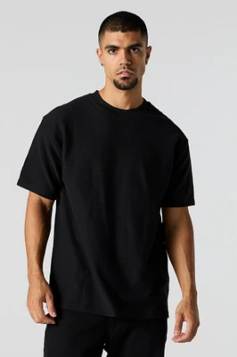 Ribbed Relaxed T-Shirt