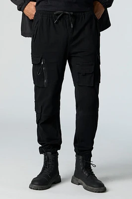 Multi Zip Pocket Cargo Jogger