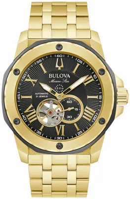 Bulova Men's Marine Star Gold-Accent Watch