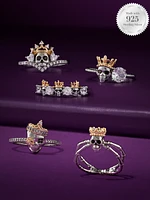 Skull Queen Candle - 925 Sterling Silver Ring Collection