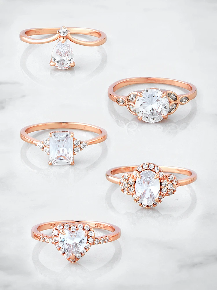 Rose Gold Candle - Ring Collection