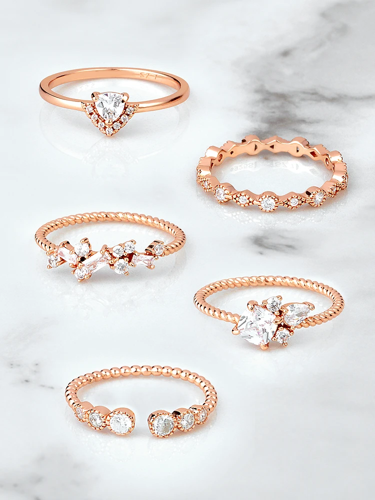 Rose Gold Candle - Ring Collection