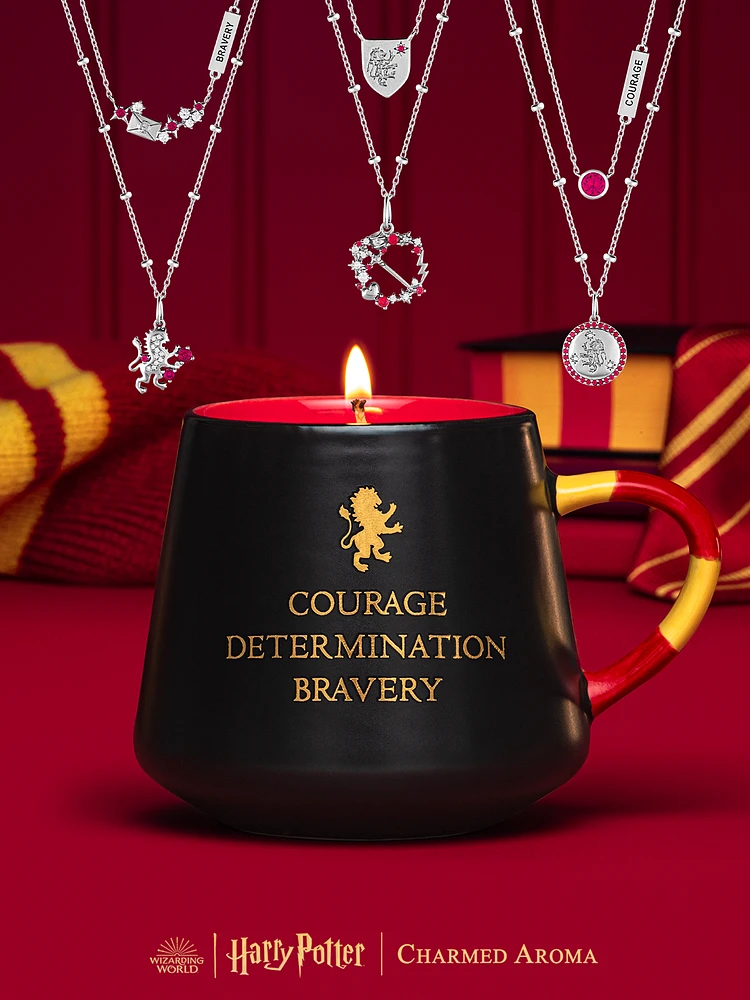 Harry Potter™ Gryffindor Mug Candle - Gryffindor Necklace Collection