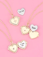 I Love You a Latte Mug Candle - Secret Message Locket Necklace Collection