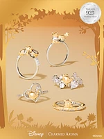 Winnie the Pooh Hunny Pot Candle - 925 Sterling Silver Ring Collection