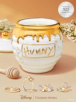 Winnie the Pooh Hunny Pot Candle - 925 Sterling Silver Ring Collection