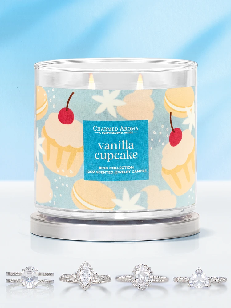 Vanilla Cupcake Candle - Ring Collection