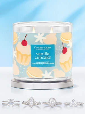 Vanilla Cupcake Candle - Ring Collection