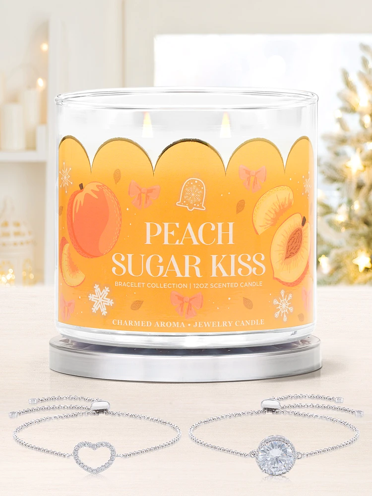 Peach Sugar Kiss Candle - Bracelet Collection