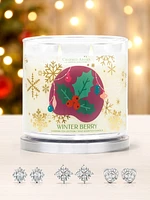 Winter Berry Candle - Earring Collection