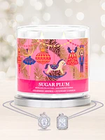 Sugar Plum Candle - Necklace Collection