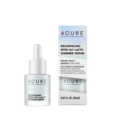 CLEARANCE ACURE Resurfacing Inter-Gly-Lactic Shimmer Serum