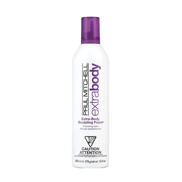 Paul Mitchell Extra Body Sculpting Foam, Extra Body, Styling Products, Sculpting  Foam 