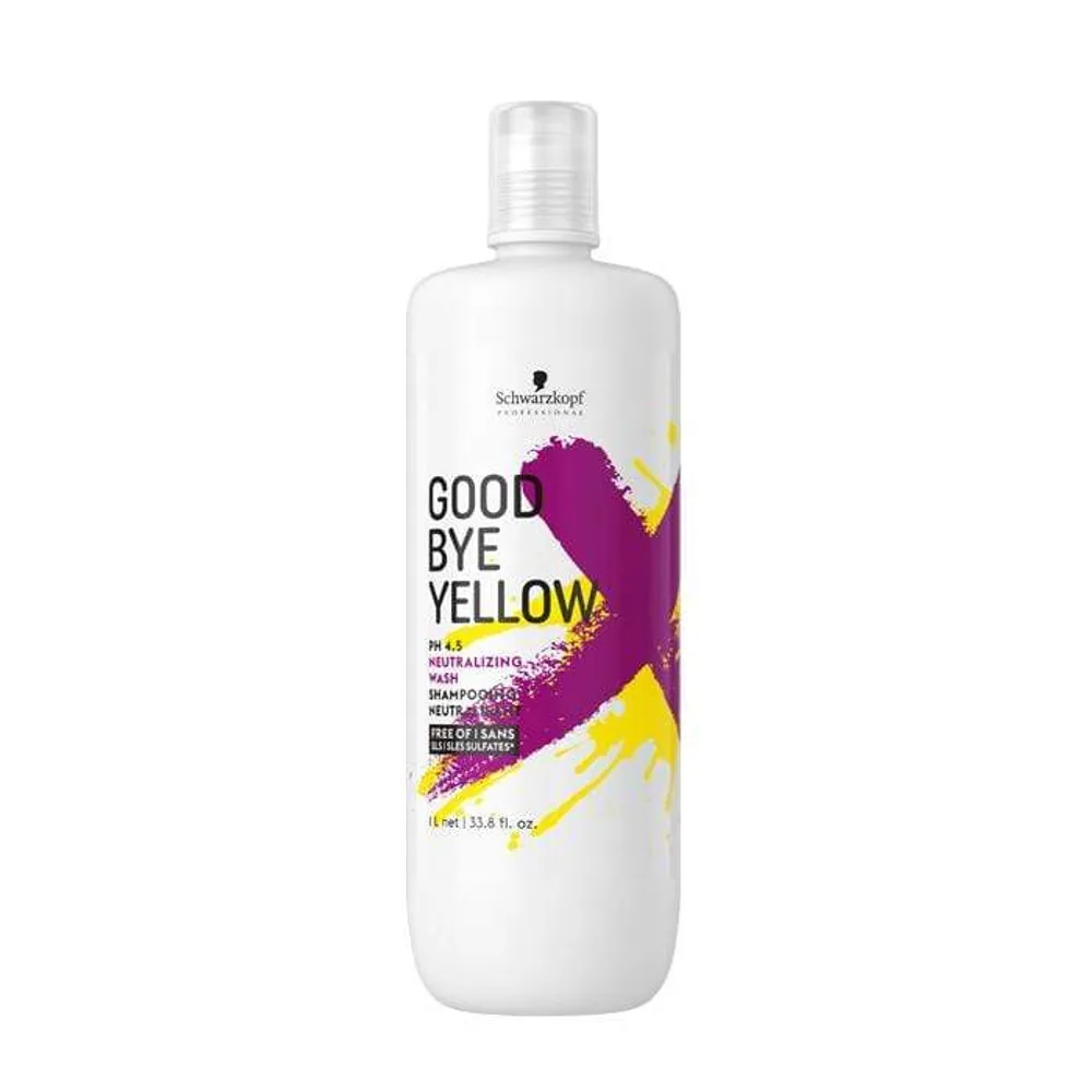 SCHWARZKOPF PROFESSIONAL Goodbye Yellow Neutralizing Wash