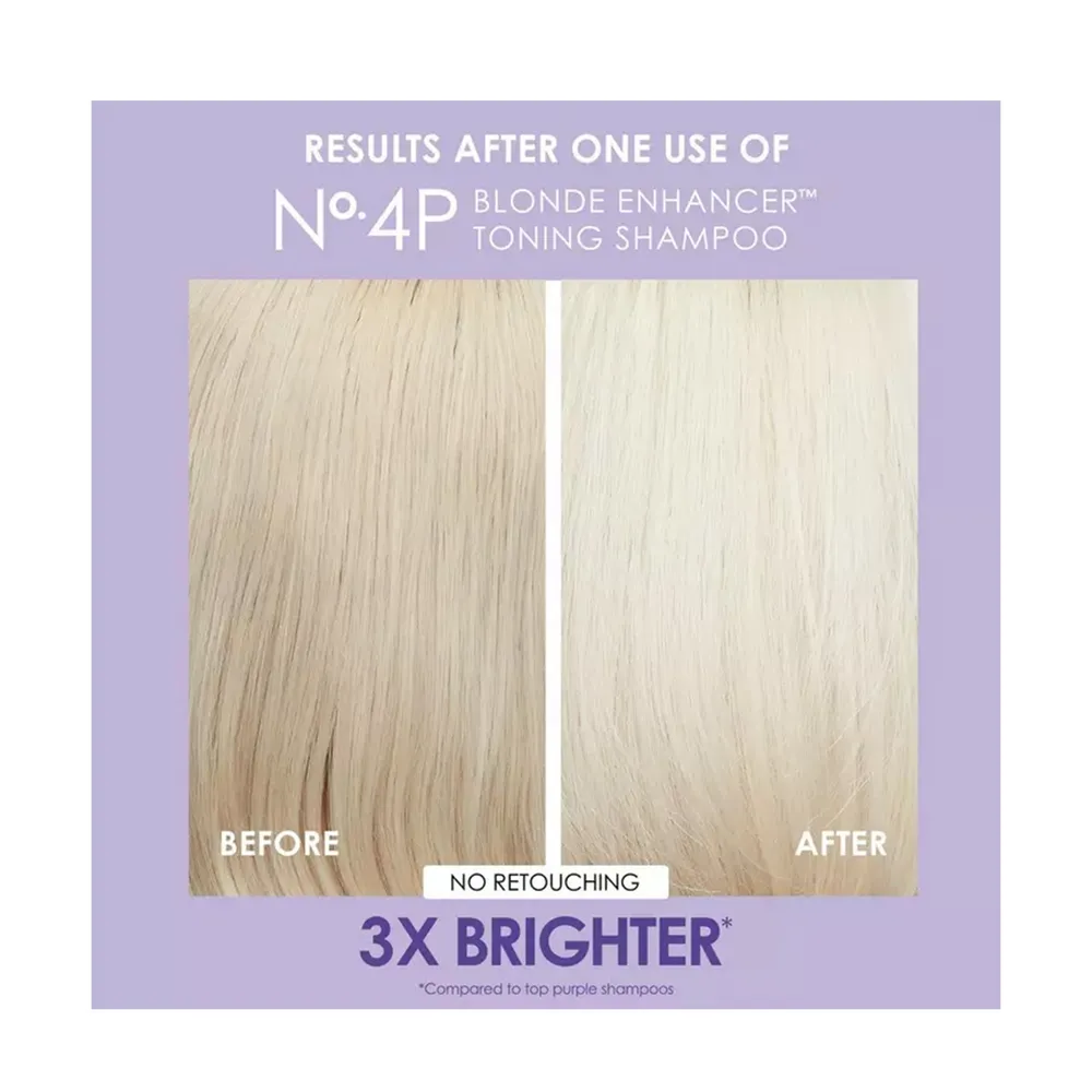 OLAPLEX No.4P Blonde Enhancer Toning Shampoo