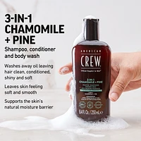 AMERICAN CREW 3-In-1 Chamomile + Pine