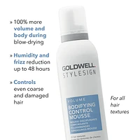 GOLDWELL StyleSign Bodifying Control Mousse