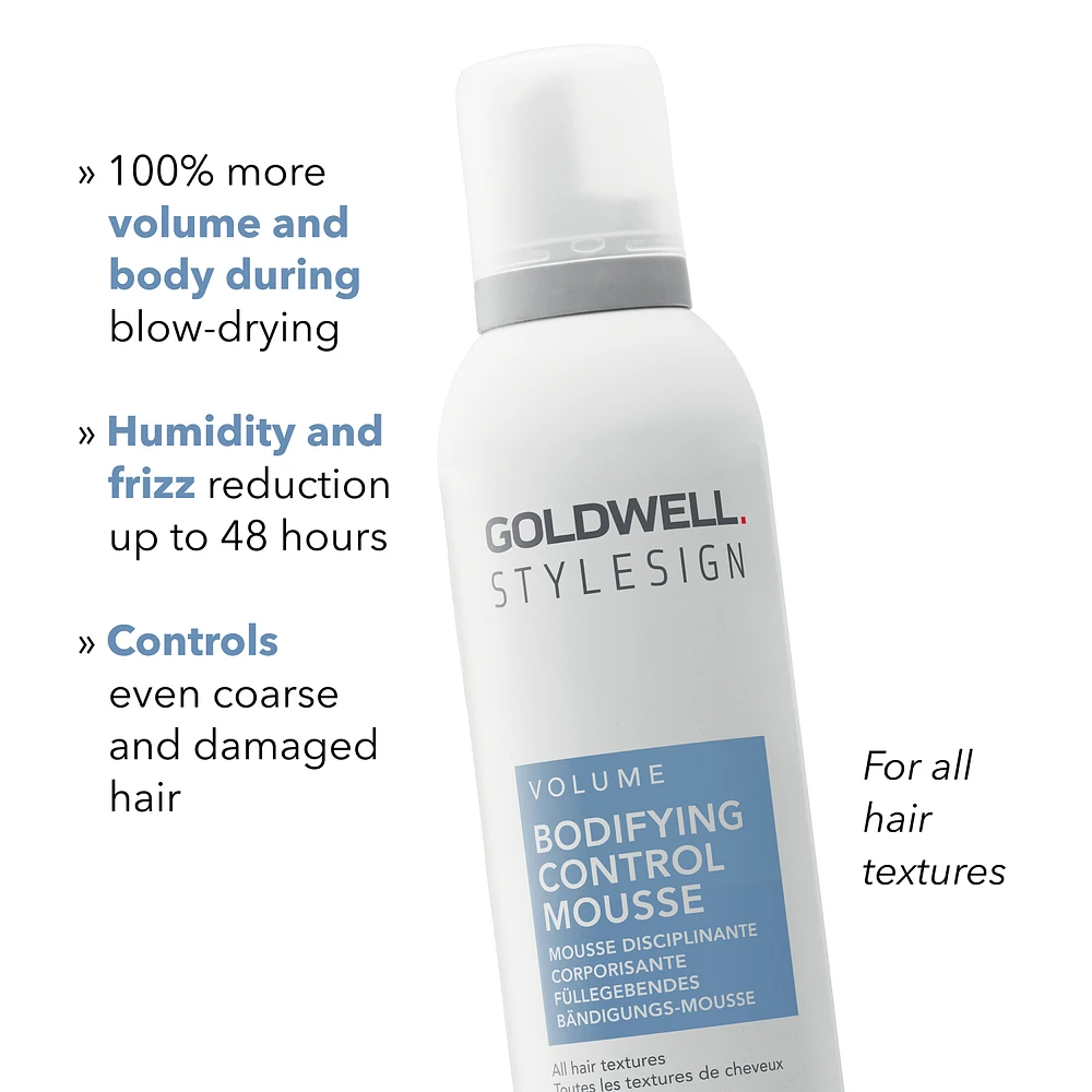 GOLDWELL StyleSign Bodifying Control Mousse