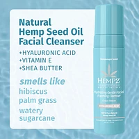 HEMPZ Beauty Actives Hydrating Gentle Facial Foaming Cleanser