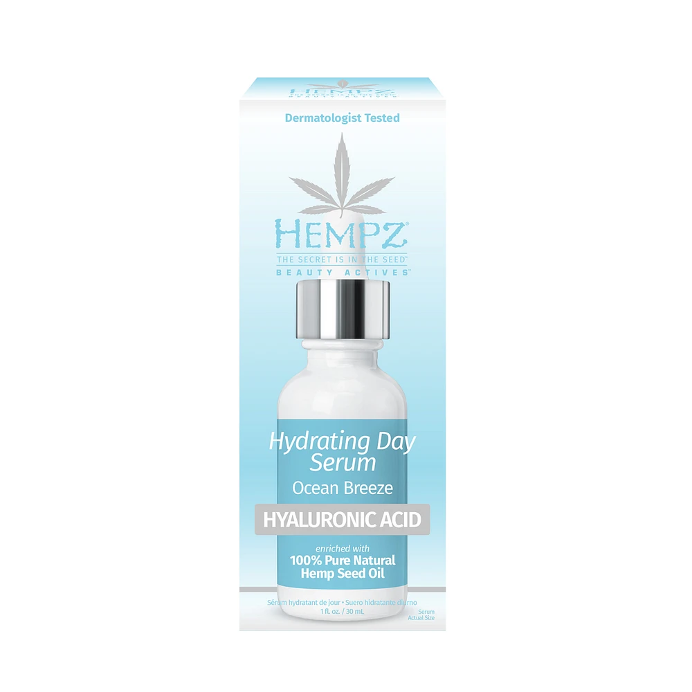 HEMPZ Beauty Actives Ocean Breeze  Hydrating Day Facial Serum