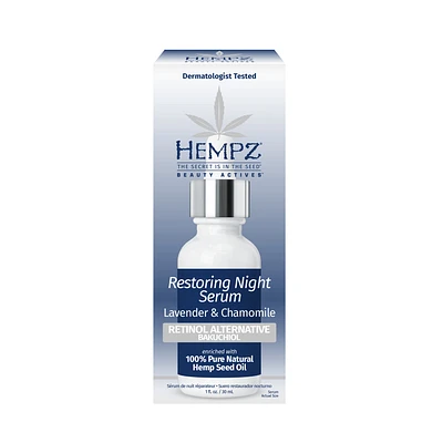 HEMPZ Beauty Actives Restoring Night Facial Serum