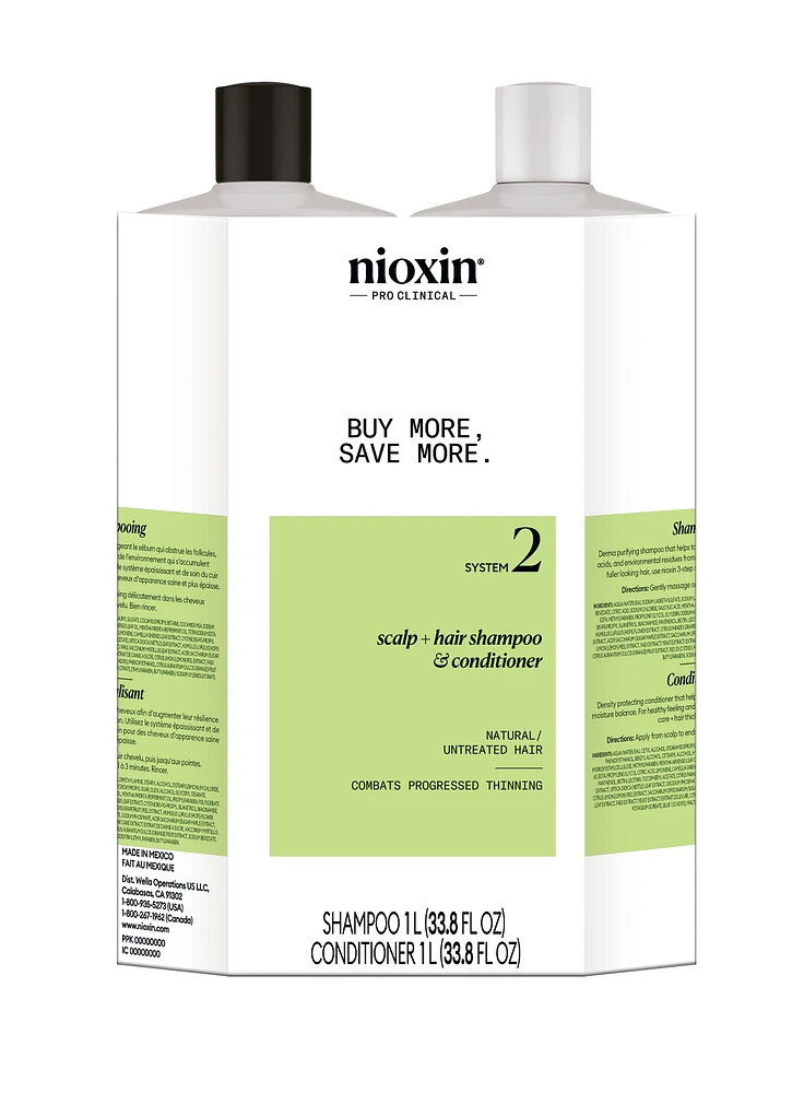 NIOXIN System 2 Litre Duo