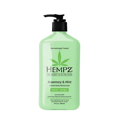 HEMPZ Rosemary & Mint Herbal Body Moisturizer