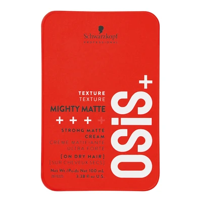 SCHWARZKOPF OSIS+ Mighty Matte Strong Matte Cream