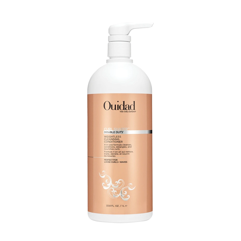 OUIDAD Curl Shaper Double Duty Weightless Cleansing Conditioner