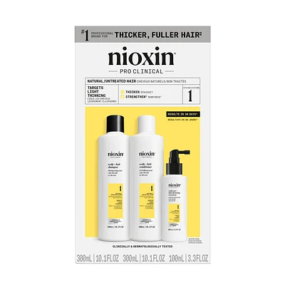 NIOXIN System 1 Scalp + Hair Thickening Kit