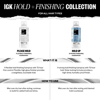 IGK Please Hold Flexible Finishing Hairspray