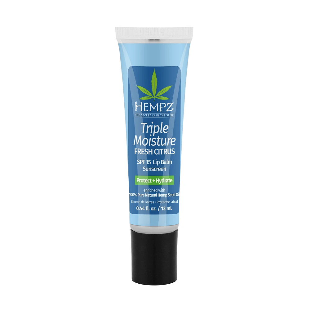 HEMPZ Triple Moisture Herbal Lip Balm