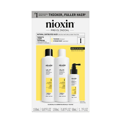 NIOXIN System 1 Scalp + Hair Thickening Trial Kit