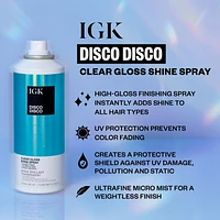 IGK Disco Disco Clear Gloss Shine Spray